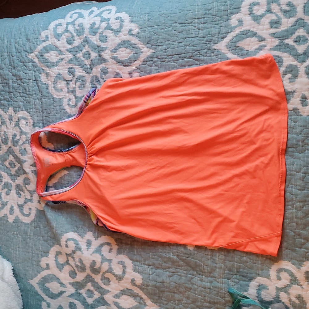 Athleta Girl Tank With Attached Sports Bra